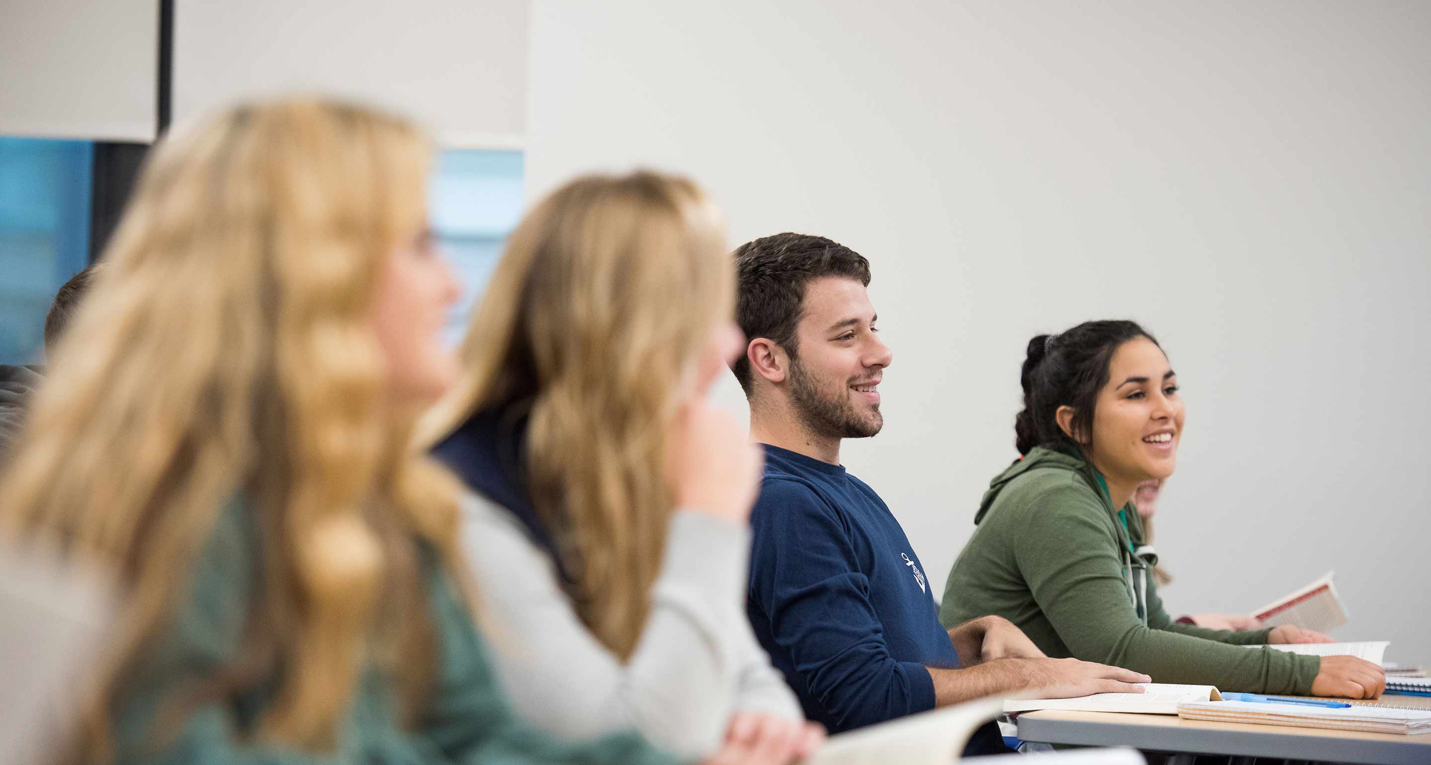 students in class