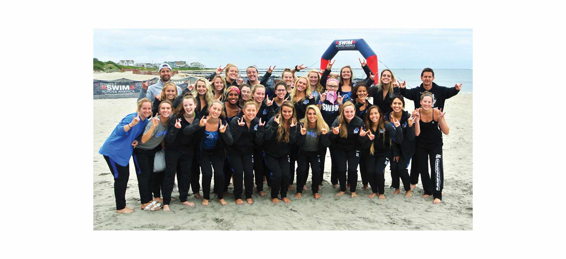 Assumption College Women's Swim Team