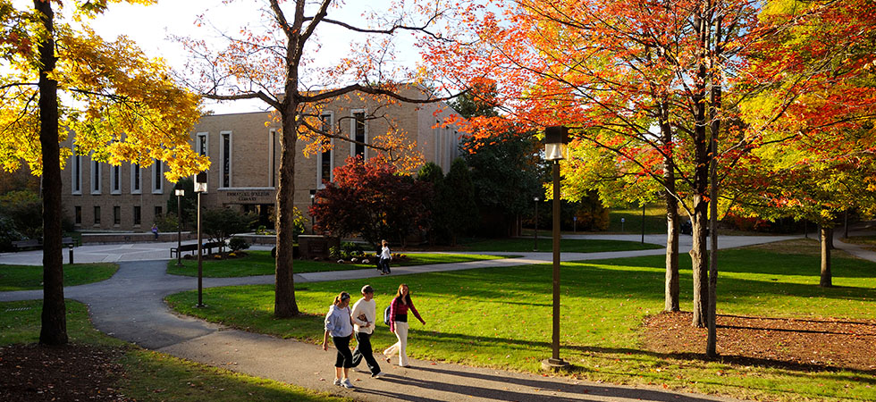 Assumption's Campus in the Fall