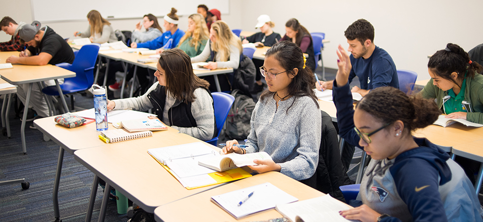 Students in the classroom