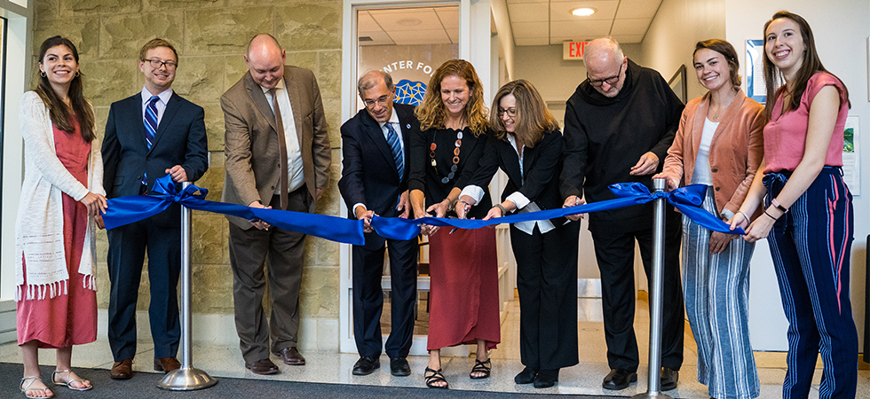 Neuroscience ribbon cutting
