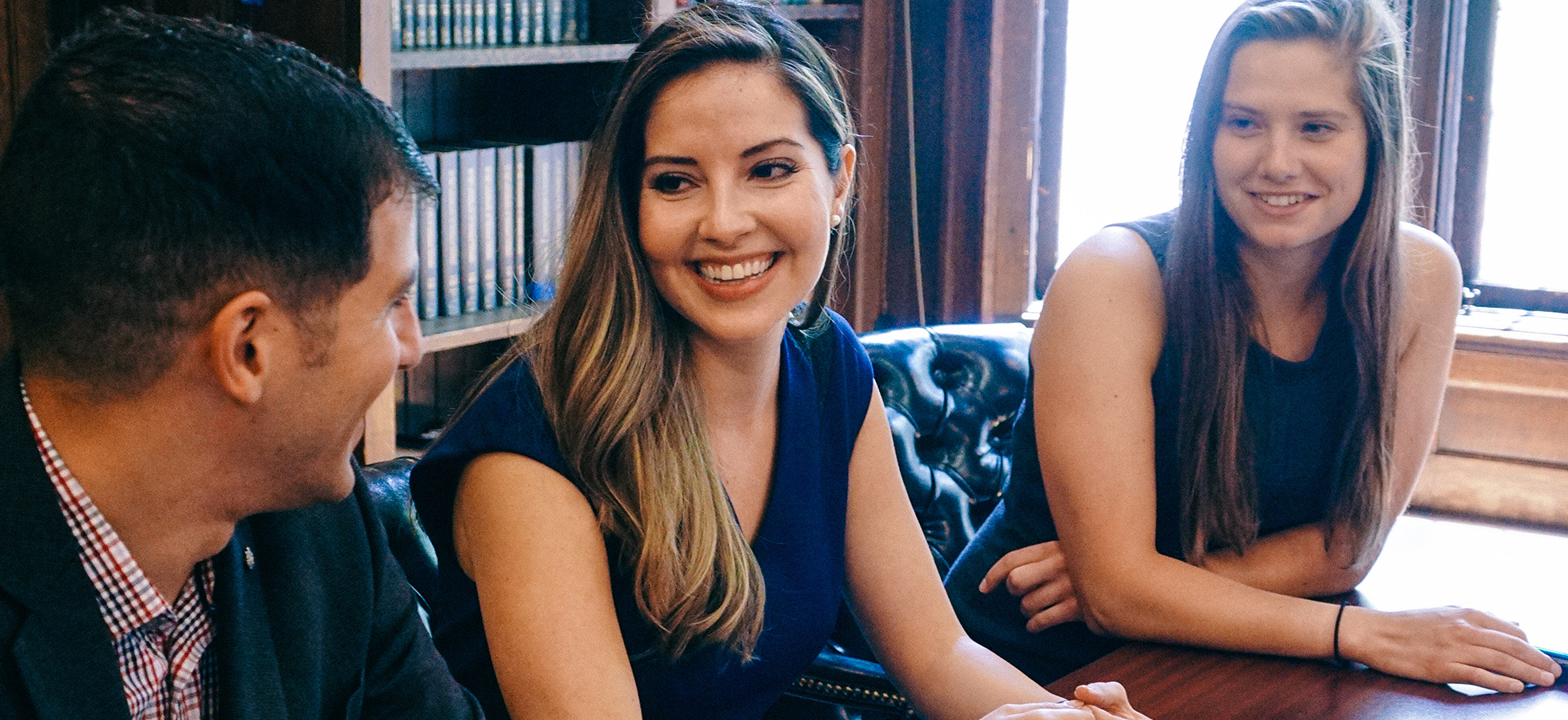 Students at the Institute of World Politics. Assumption and IWP have partnered to partner to offer students advanced study in national security and international affairs