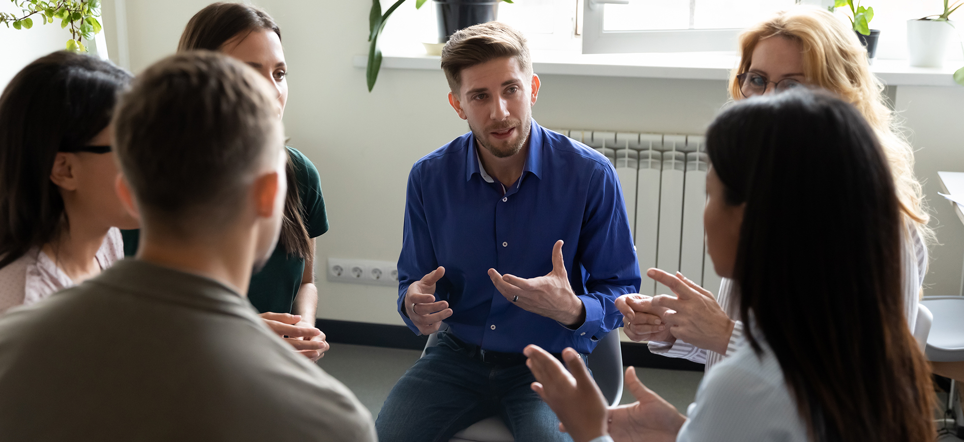 Photo of a group of individuals being served by a Rehabilitation Counselor.