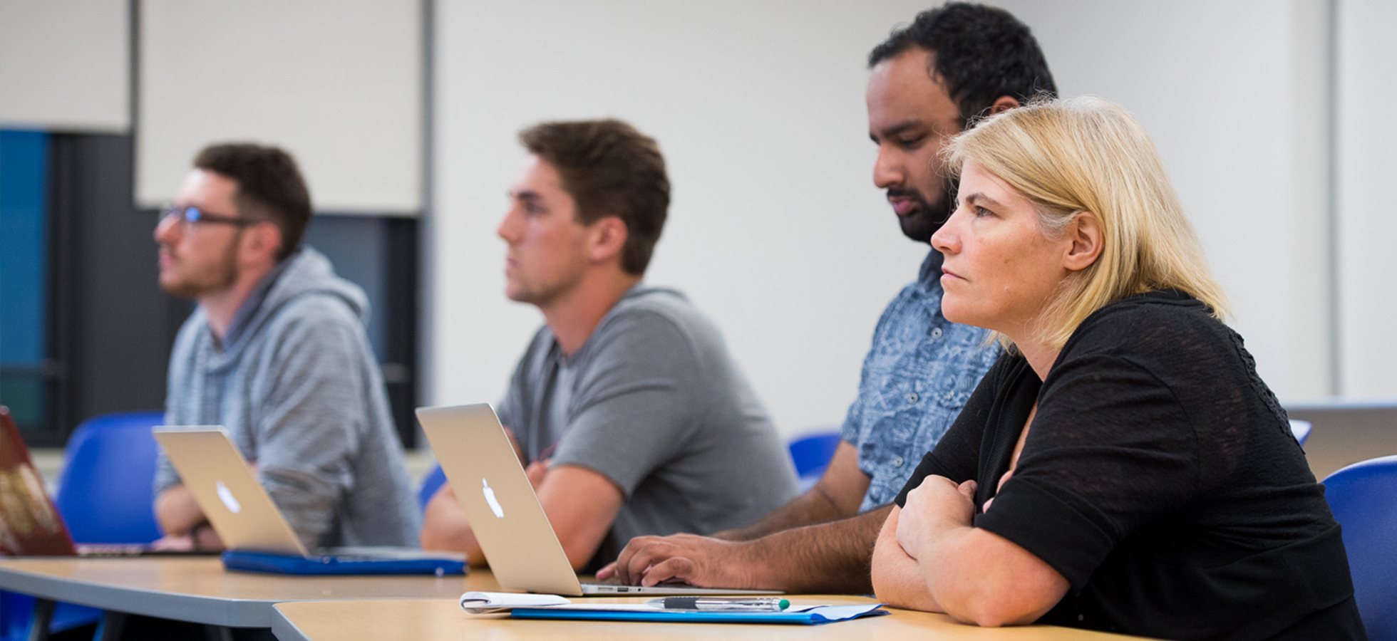 Students in an Assumption University classroom in Worcester, Massachusetts. We invite you to learn more about our 14-month Accelerated Management and Accounting MBA program by participating in our virtual information session. You will have the opportunity to chat with the program director and admissions personnel throughout the webinar.
