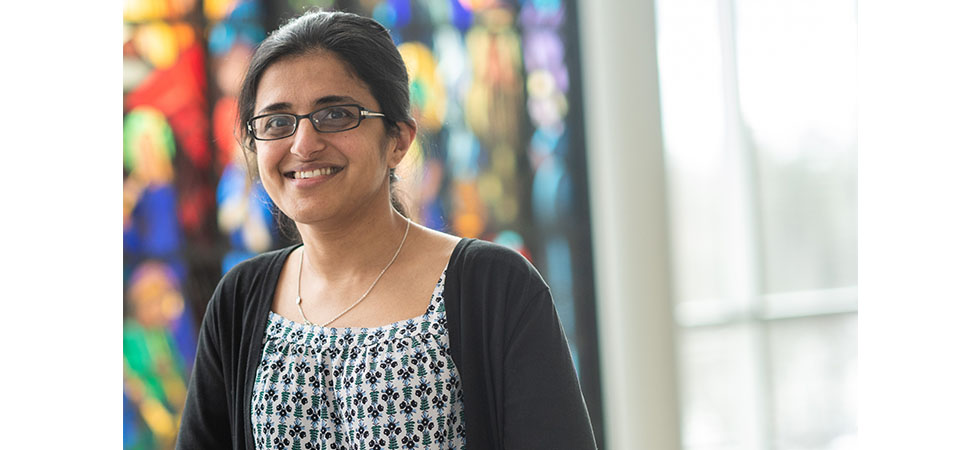 Assumption professor Smriti Rao, Ph.D.