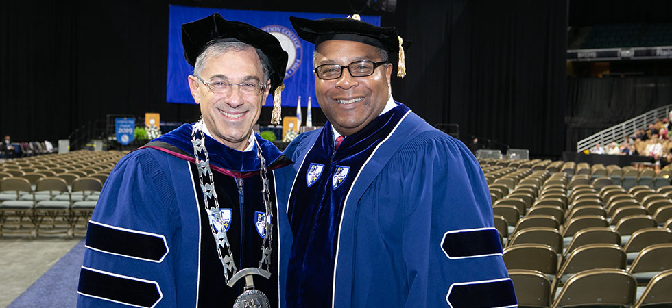 Francesco Cesareo and Robert Lewis Jr.