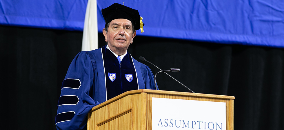 Robert Royal Assumption 2020 Commencement