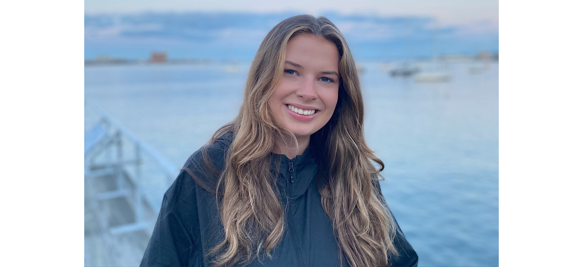 Photo of Assumption University student Caitlin Mathers ’22 who received the National Organization for Human Services (NOHS) Harold McPheeters Scholarship, a service-based scholarship awarded to students who have contributed to the human services profession.
