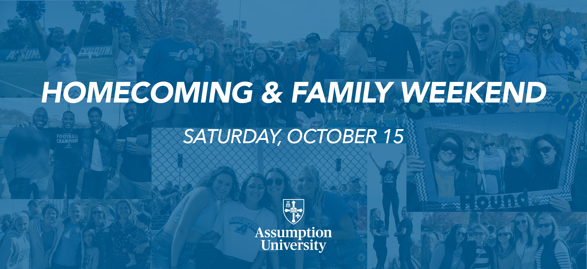Assumption Homecoming & Family Weekend is Scheduled for Saturday, October 15, 2022