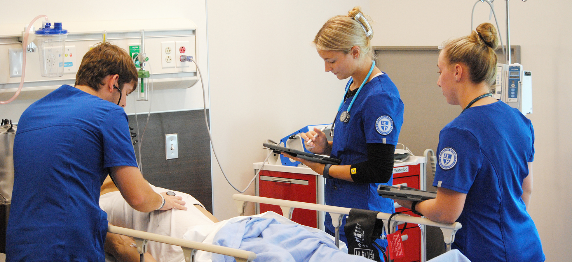 Assumption University Nursing Students study at one of the top nursing schools in New England - the Froelich School of Nursing