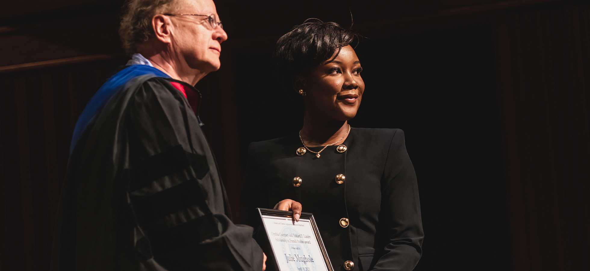 Assumption University hosted its 39th annual Honors Convocation, recognizing strong academic performers from each department and program