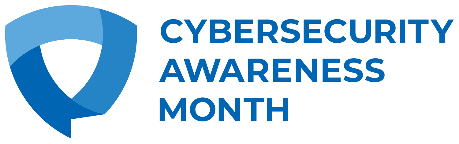 Logo for National Cybersecurity month