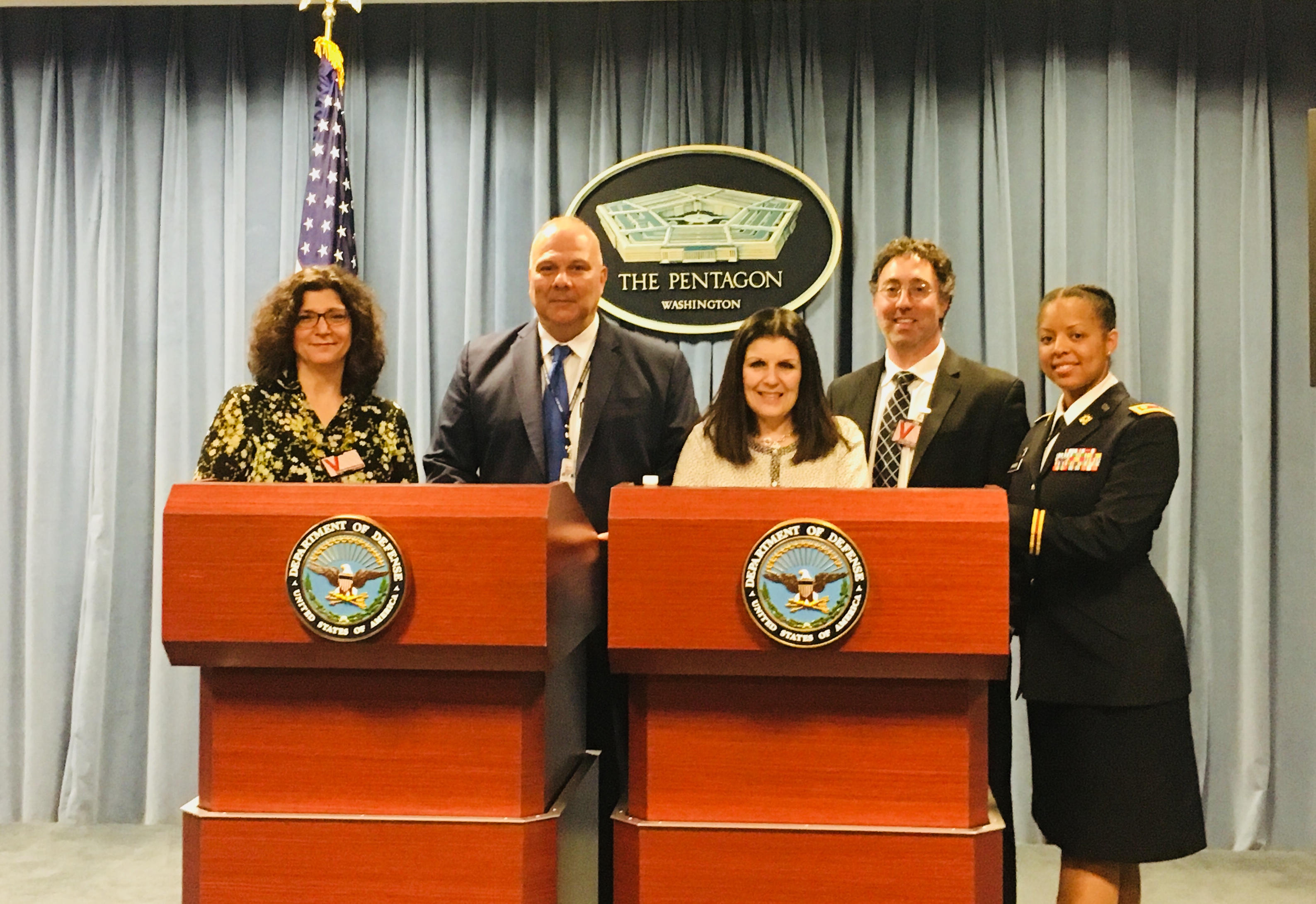 Assumption Veteran's at the Pentagon.