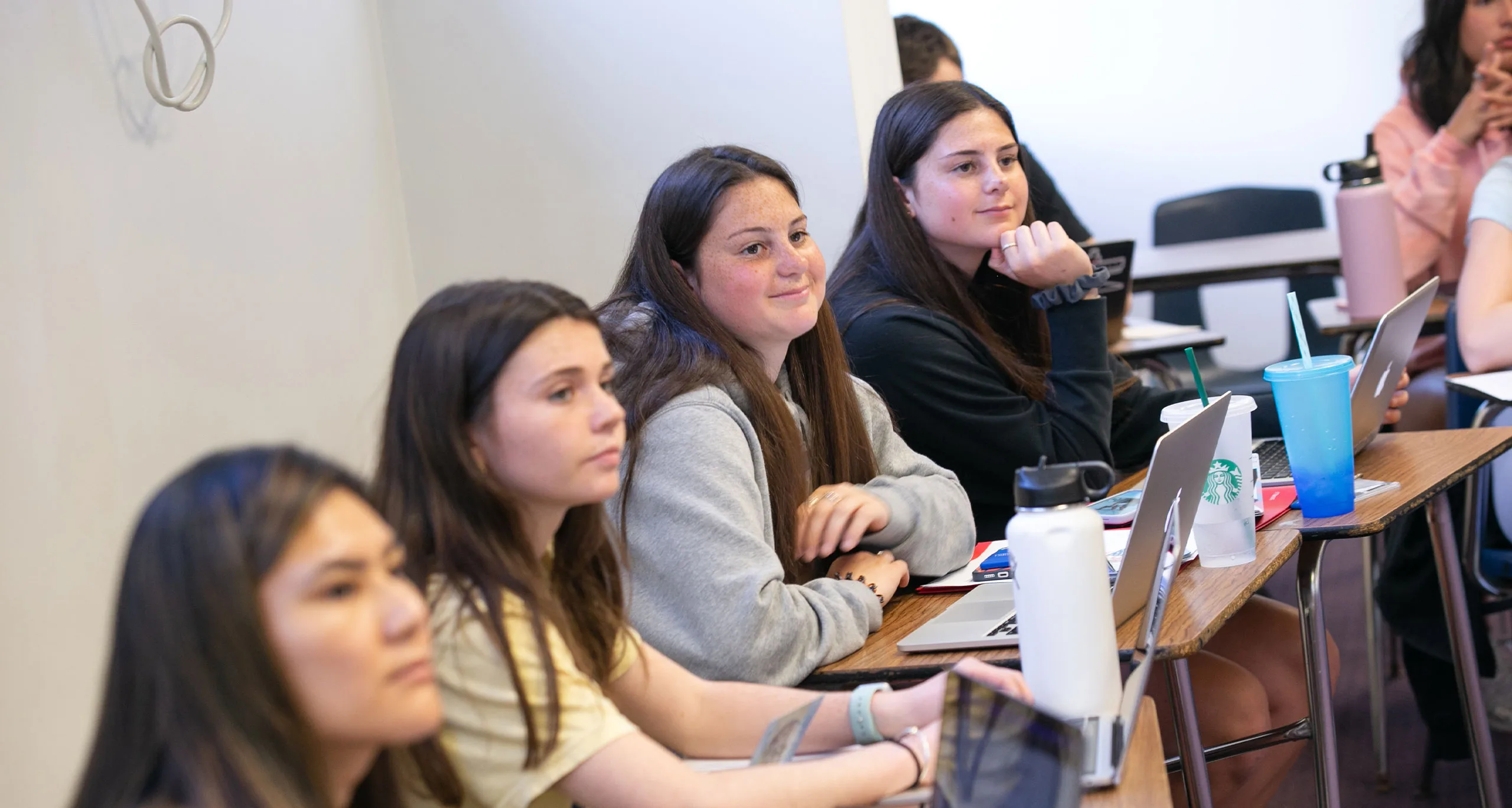 Assumption University students engage in classroom learning