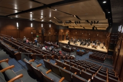 The 400-seat Jeanne Y. Curtis Performance Hall at Assumption University, available for rental through Conference Services
