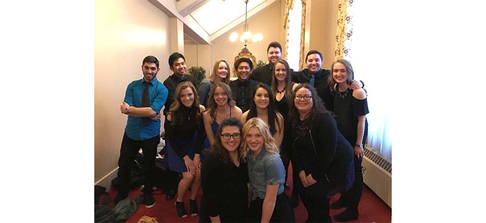 Assumption’s a Capella Group, Organ Scholar Take First Place in Competitions