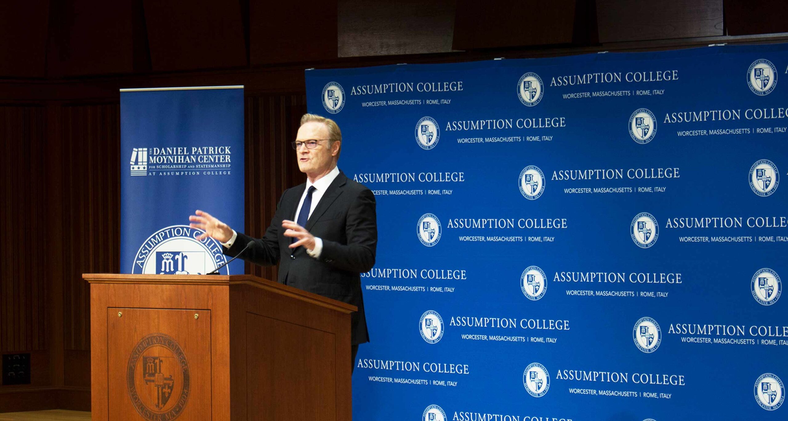 Moynihan Center speaker Lawrence O'Donnell 