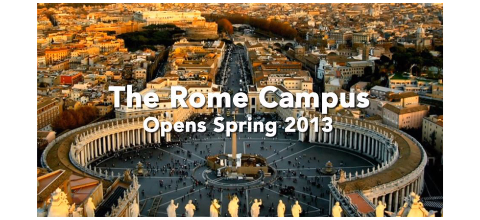 Assumption Announces Rome Campus
