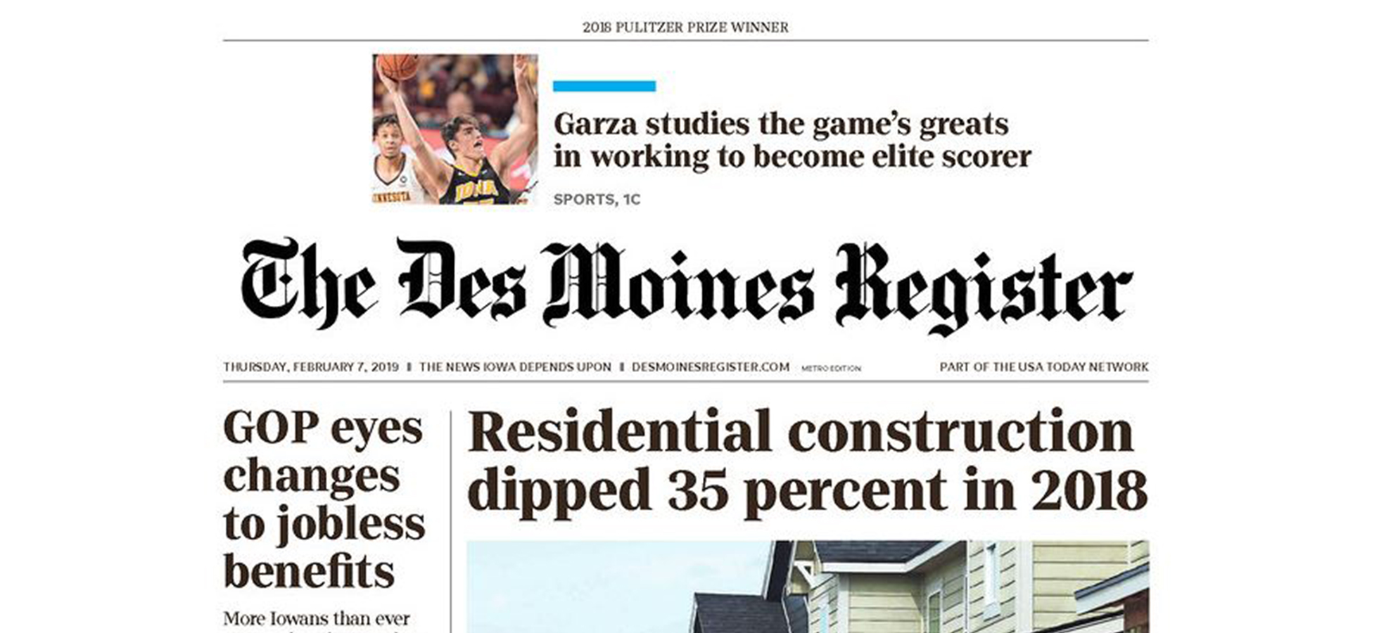 Des Moines Register Showcases Assumption Research