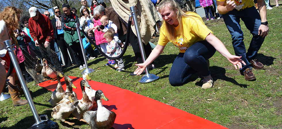 The Ducks Return to Assumption on April 23