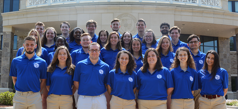 Assumption Students Chosen to Serve in a Select Student Leadership Position