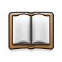 Icon of an open book on the Assumption University app, AU Mobile