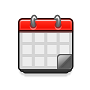 Icon of a calendar in use on the Assumption University mobile application.