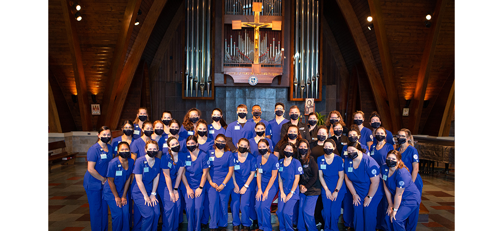 Nursing Students Bridge Education and Practice with Blessing of the Hands Ceremony