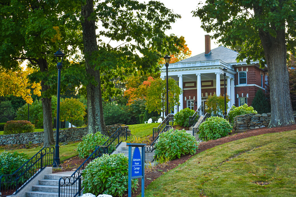 Admissions House Walkway