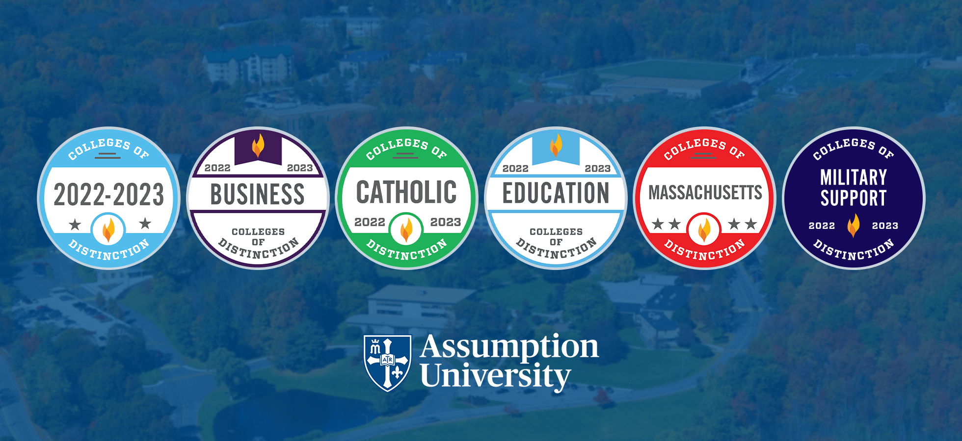 Assumption Recognized for Student Engagement, Quality of Academics, Supportive Campus Community and Outcomes