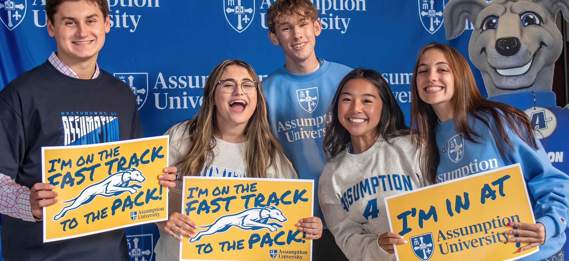 High School Seniors Receive Early Acceptance from Assumption University