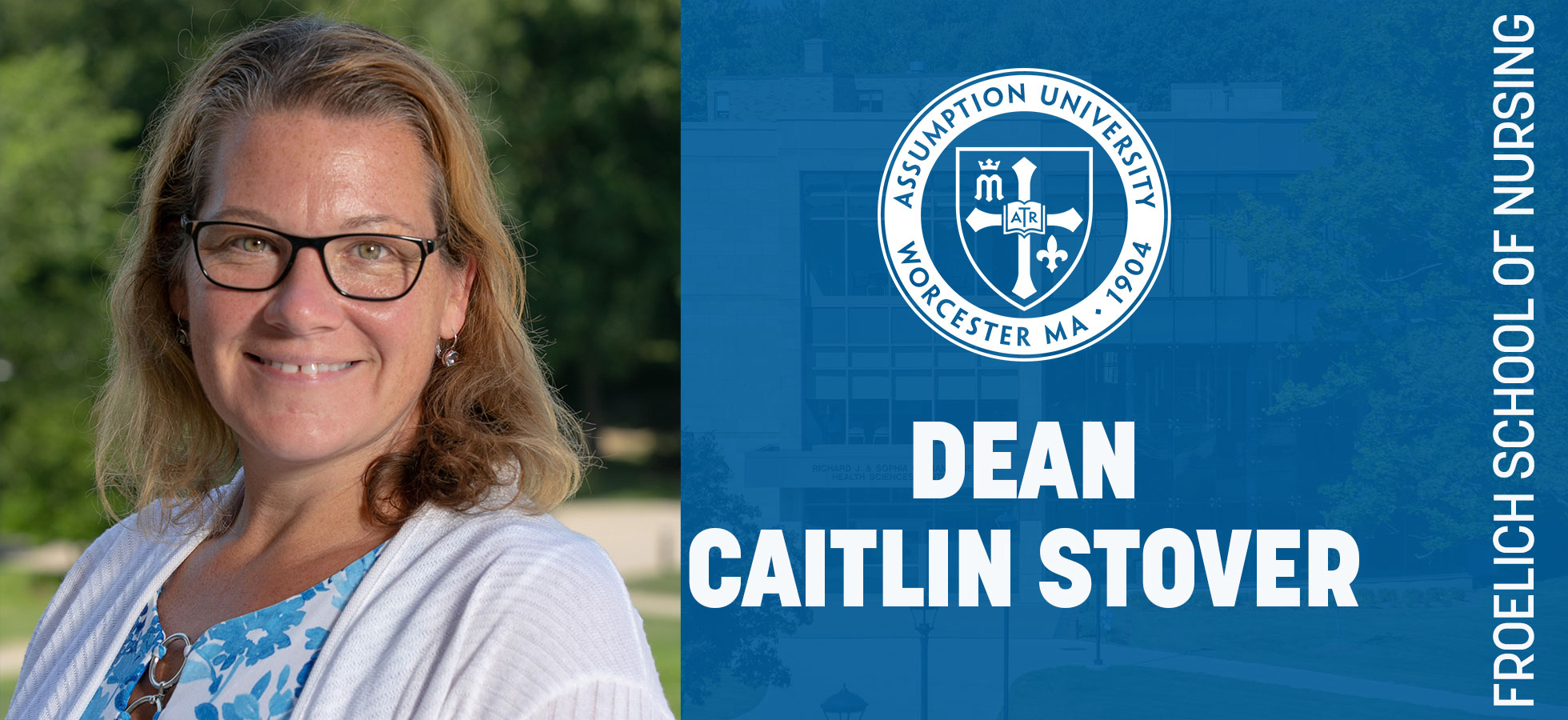 FSoN Dean Caitlin Stover Talks AU's Nursing Program on Worcester Regional Chamber of Commerce Radio