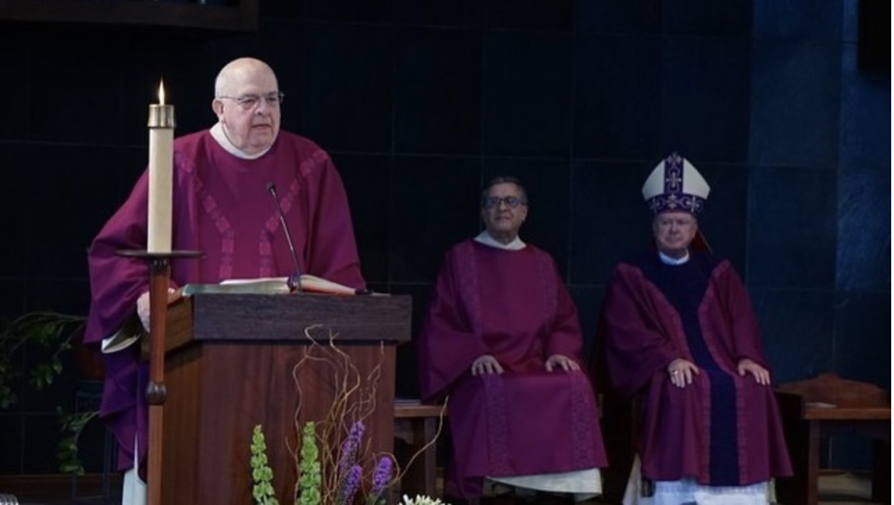 Fr. Dennis Gallagher Delivers the Homily at the Inauguration Mass