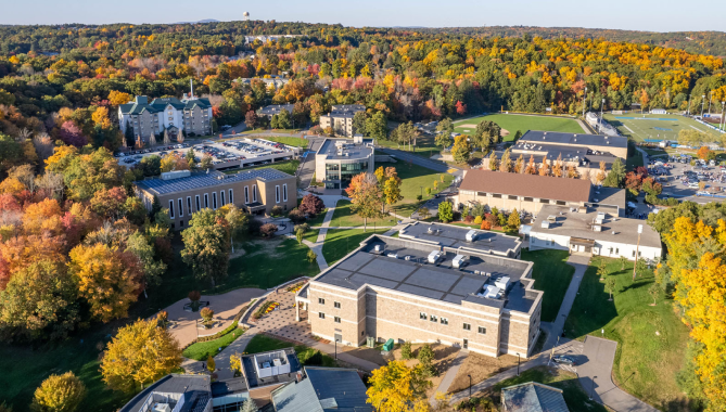 Picture of Assumption University's campus