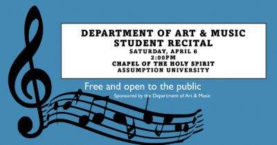 Department of Art & Music Student Recital