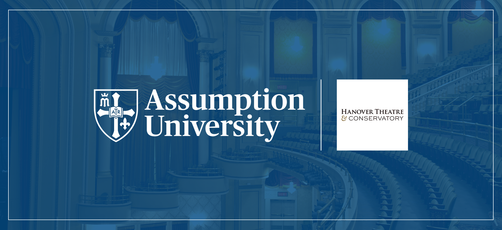 Assumption University has announced the continuation of a partnership with the Worcester Center for Performing Arts (WCPA) that will continue to provide Assumption students with various career and educational opportunities in the arts at the Hanover Theatre & Conservatory. 