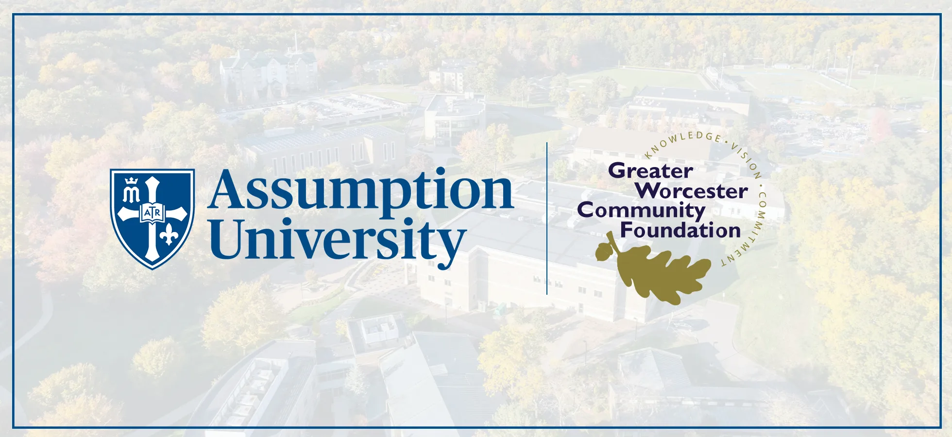 Assumption and Greater Worcester Community Foundation Jointly Establish Scholarship Program