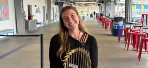 How a Love of New England and a Love of Sports Led Alex Dumais '24 to Assumption – and the Worcester Red Sox 