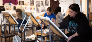 Madison Piehler ’25 and Katelyn Prive ’27 Featured in ArtsWorcester Exhibition 