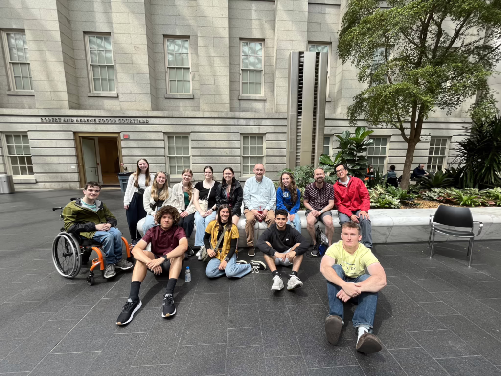 SOPHIA students visit the National Portrait Gallery.