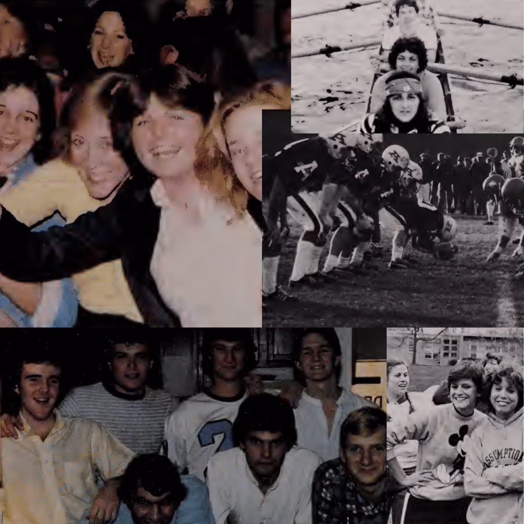 class of 1981 yearbook collage
