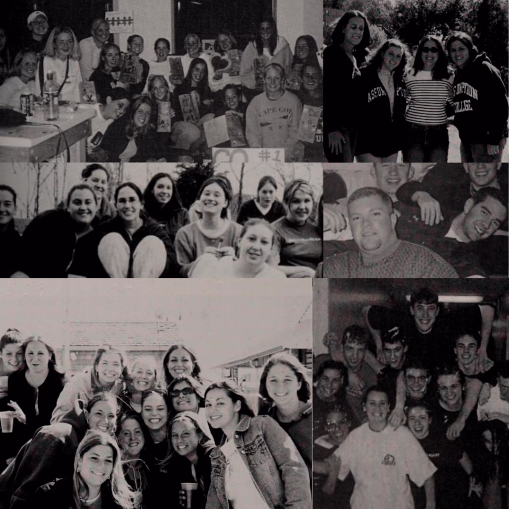 class of 2001 yearbook collage