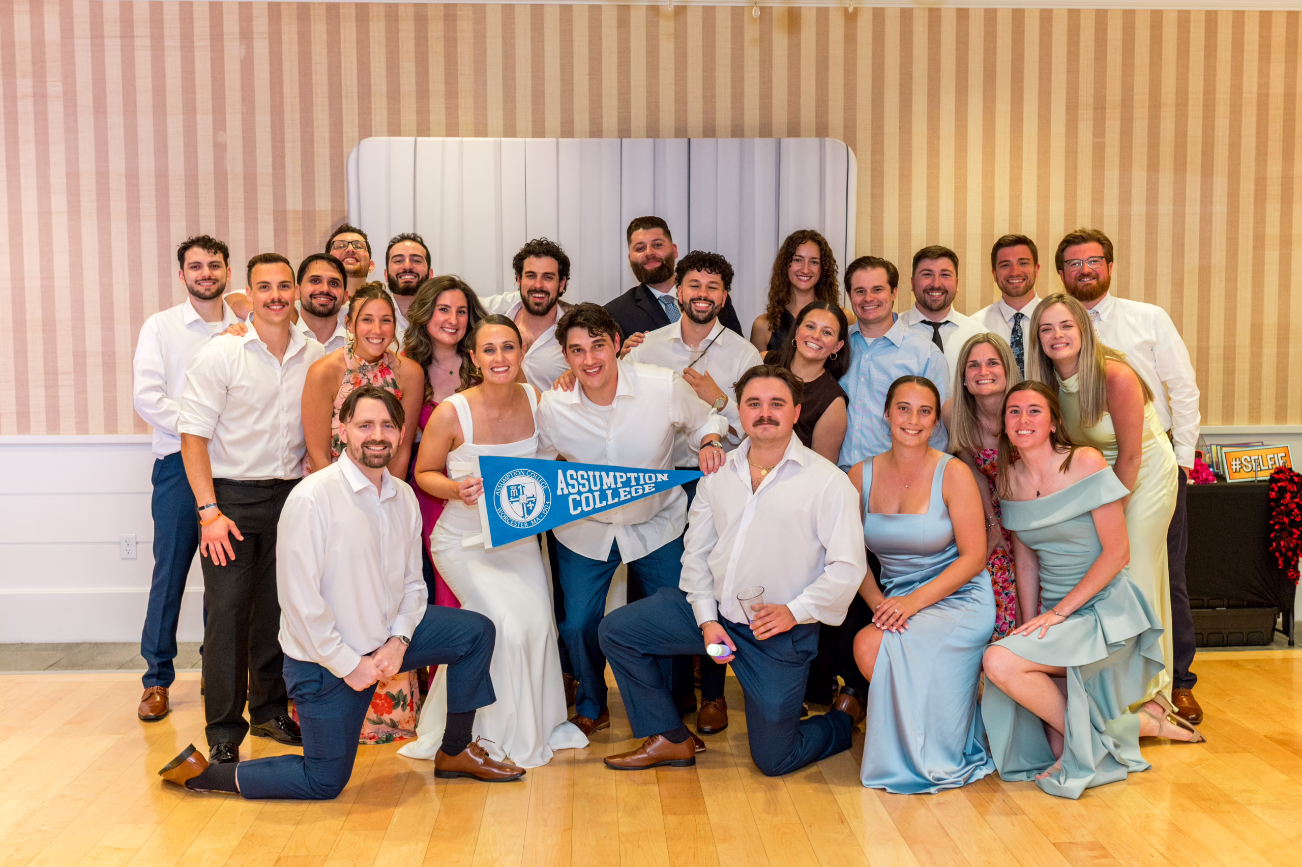 Taylor Santry ’20 and Joshua Ryan ’20 wedding