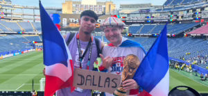 Kicking It With Kian Charris '27 at the World Cup